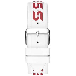 ΡΟΛΟΙ GUESS  GW0050G4 GUESS Charge Chronograph White Rubber Strap