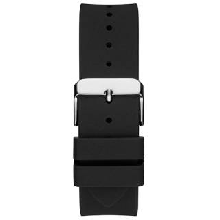 ΡΟΛΟΙ GUESS  GW0061G1 GUESS Bolt Automatic Black Rubber Strap