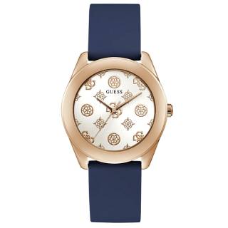 ΡΟΛΟΙ GUESS GW0107L4 GUESS Peony G Blue Rubber Strap