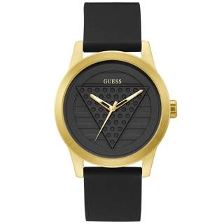 ΡΟΛΟΙ GUESS  GW0200G1 GUESS Driver Black Rubber Strap