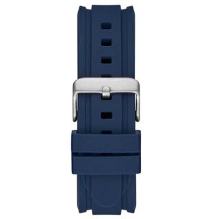 ΡΟΛΟΙ GUESS  GW0211G1 GUESS Commander Chronograph Blue Rubber Strap