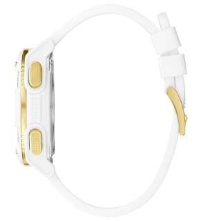 ΡΟΛΟΙ GUESS  GW0225G1 GUESS Zip Chronograph White Rubber Strap