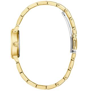 ΡΟΛΟΙ GUESS  GW0244L2 GUESS Mini Nova Crystals Gold Stainless Steel Bracelet