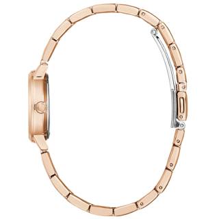 ΡΟΛΟΙ GUESS  GW0244L3 GUESS Mini Nova Crystals Rose Gold Stainless Steel Bracelet