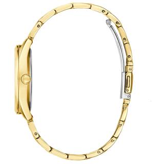 ΡΟΛΟΙ GUESS  GW0253L2 GUESS Clear Cut Gold Stainless Steel Bracelet