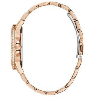 ΡΟΛΟΙ GUESS  GW0254l3 GUESS Lady Comet Crystals Rose Gold Stainless Steel Bracelet