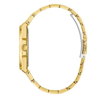 ΡΟΛΟΙ GUESS  GW0286L2 GUESS Harper Crystals Gold Stainless Steel Bracelet