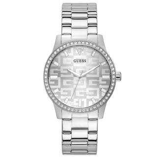 ΡΟΛΟΙ GUESS  GW0292L1 GUESS G Check Crystals Silver Stainless Steel Bracelet