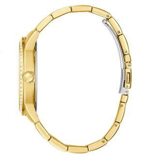 ΡΟΛΟΙ GUESS  GW0292L2 GUESS G Check Crystals Gold Stainless Steel Bracelet