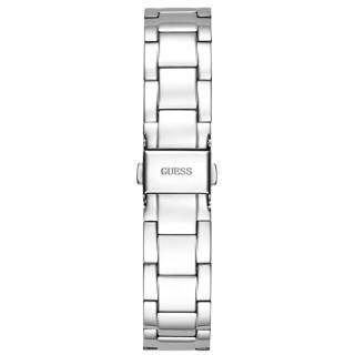 ΡΟΛΟΙ GUESS  GW0300L1 GUESS Quattro Crystals Silver Stainless Steel Bracelet