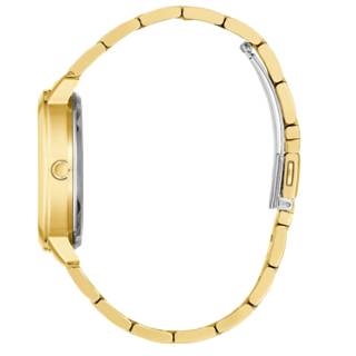 ΡΟΛΟΙ GUESS  GW0300L2 GUESS Quattro Crystals Gold Stainless Steel Bracelet