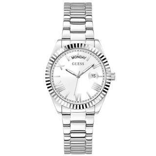 ΡΟΛΟΙ GUESS  GW0308L1 GUESS Luna Crystals Silver Stainless Steel Bracelet