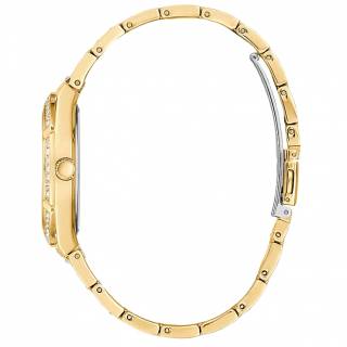 ΡΟΛΟΙ GUESS  GW0312L2 GUESS Afterglow  Crystals Gold Stainless Steel Bracelet