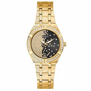 ΡΟΛΟΙ GUESS  GW0312L2 GUESS Afterglow Crystals Gold Stainless Steel Bracelet