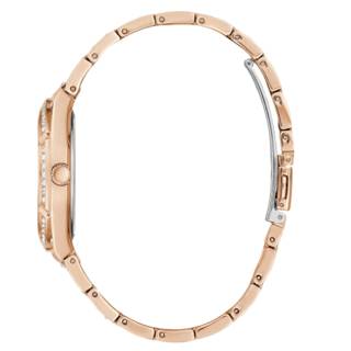 ΡΟΛΟΙ GUESS  GW0312L3 GUESS Afterglow  Crystals Rose Gold Stainless Steel Bracelet