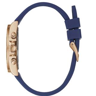 ΡΟΛΟΙ GUESS  GW0315L2 GUESS Eclipse Blue Rubber Strap