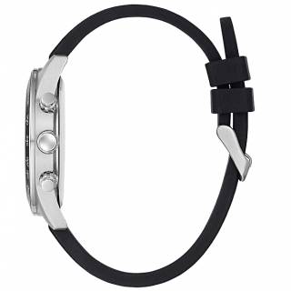 ΡΟΛΟΙ GUESS   GW0332G1 GUESS Altitude Black Rubber Strap