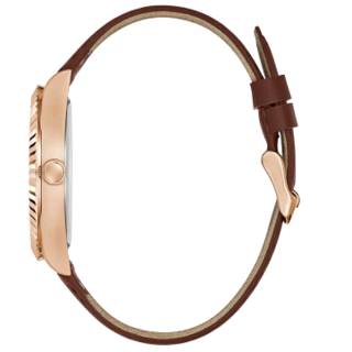 ΡΟΛΟΙ GUESS  GW0353G2 GUESS Connoisseur Brown Leather Strap