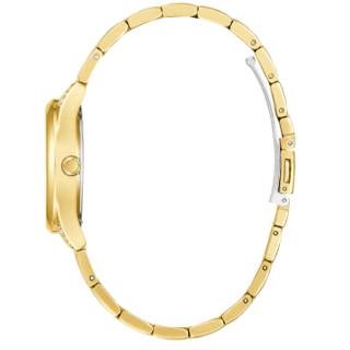 ΡΟΛΟΙ GUESS   GW0385L2 GUESS Mini Aura Crystals Gold Stainless Steel Bracelet