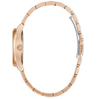 ΡΟΛΟΙ GUESS  GW0385L3 GUESS Mini Aura Crystals Rose Gold Stainless Steel Bracelet