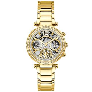 ΡΟΛΟΙ GUESS  GW0403L2 GUESS Solstice Crystals Gold Stainless Steel Bracelet