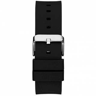 ΡΟΛΟΙ GUESS GW0491G3 GUESS Jet Black Rubber Strap