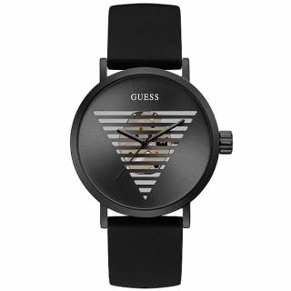 ΡΟΛΟΙ GUESS   GW0503G3 GUESS Idol Black Rubber Strap