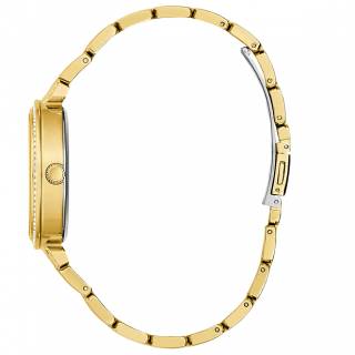 ΡΟΛΟΙ GUESS  GW0528L2 GUESS Lily Crystals Gold Stainless Steel Bracelet