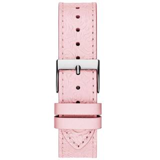 ΡΟΛΟΙ GUESS  GW0529L1 GUESS Dahlia Crystals Pink Leather Strap