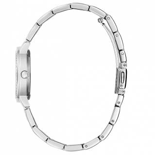 ΡΟΛΟΙ GUESS  GW0532L1 GUESS Melody Crystals Silver Stainless Steel Bracelet