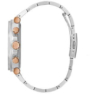 ΡΟΛΟΙ GUESS  GW0539G1 GUESS Edge Silver Stainless Steel Bracelet