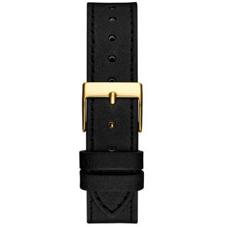 ΡΟΛΟΙ GUESS  GW0548L3 GUESS Fame Black Leather Strap