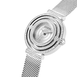 ΡΟΛΟΙ GUESS  GW0550L1 GUESS Dream Crystals Silver Stainless Steel Bracelet