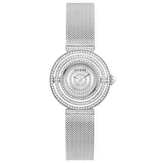 ΡΟΛΟΙ GUESS  GW0550L1 GUESS Dream Crystals Silver Stainless Steel Bracelet