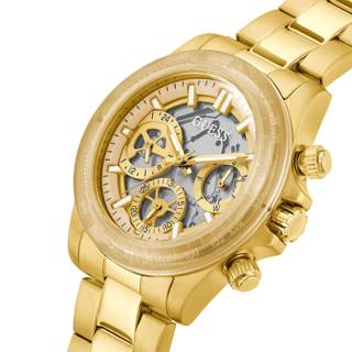 ΡΟΛΟΙ GUESS  GW0557L1 GUESS Mirage Gold Stainless Steel Bracelet