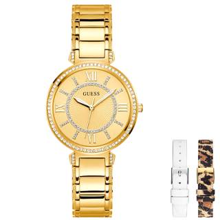 ΡΟΛΟΙ GUESS  GW0588L1 GUESS Montage Gold Stainless Steel Bracelet Gift Set