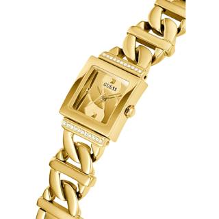 ΡΟΛΟΙ GUESS  GW0603L2 GUESS Runaway Crystals Gold Stainless Steel Bracelet