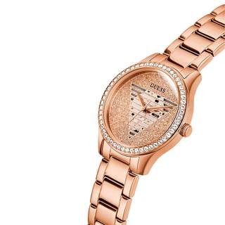 ΡΟΛΟΙ GUESS GW0605L3 GUESS Lady Idol Crystals Rose Gold Stainless Steel Bracelet