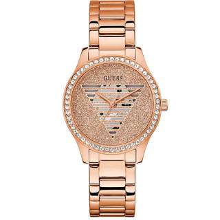 ΡΟΛΟΙ GUESS GW0605L3 GUESS Lady Idol Crystals Rose Gold Stainless Steel Bracelet