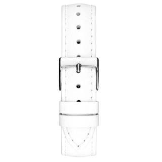 ΡΟΛΟΙ GUESS GW0608L1 GUESS G Gloss Crystals White Leather Strap