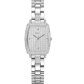 ΡΟΛΟΙ GUESS  GW0611L1 GUESS Brilliant Crystals Silver Stainless Steel Bracelet