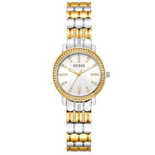 ΡΟΛΟΙ GUESS GW0612L2 GUESS Hayley Crystals Two Tone Stainless Steel Bracelet