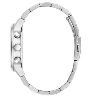 ΡΟΛΟΙ GUESS GW0627G1 GUESS Parker Silver Stainless Steel Bracelet