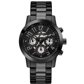 ΡΟΛΟΙ GUESS GW0627G3 GUESS Parker Black Stainless Steel Bracelet