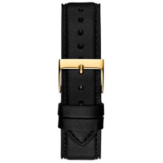 ΡΟΛΟΙ GUESS GW0628G2 GUESS Crescent Black Leather Strap