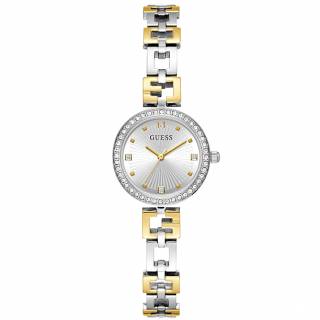 ΡΟΛΟΙ GUESS GW0656L1 GUESS Lady G Crystals Two Tone Stainless Steel Bracelet