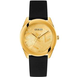 ΡΟΛΟΙ GUESS GW0665L1 GUESS Cubed Black Rubber Strap