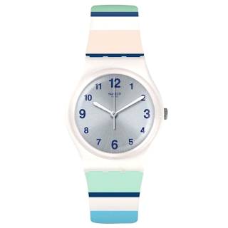 ΡΟΛΟΙ SWATCH  GW189 SWATCH Mediterranean Views Marinai Multicolor Silicone Strap