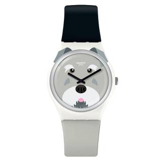 ΡΟΛΟΙ SWATCH GW210 SWATCH Schnautzi Two Tone Silicone Strap