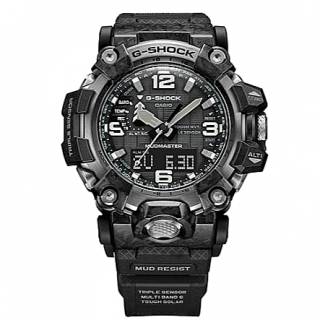 ΡΟΛΟΙ CASIO GWG-2000-1A1ER CASIO G-Shock Mud Master Solar Radiocontrolled Black Rubber Strap